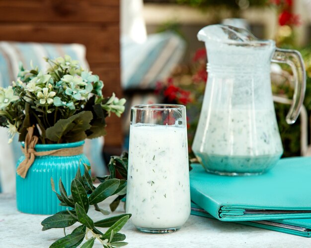 ayran-with-herbs