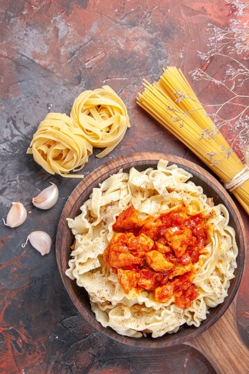 chicken-with-dough-pasta-dish