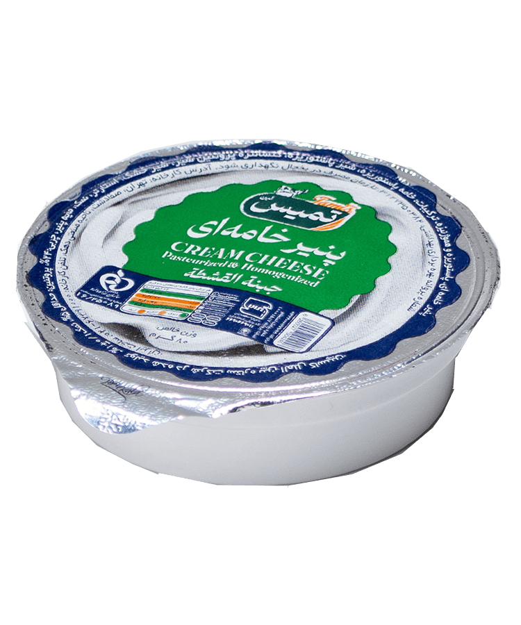 پنیر خامه ای 80 گرمی دهانه 75